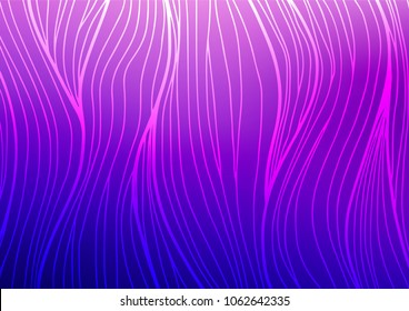Light Purple vector natural abstract texture. Glitter abstract illustration with doodles and Zen tangles. The doodle design can be used for your web site.