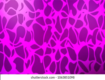 Light Purple vector natural abstract background. Colorful illustration in abstract style with doodles and Zen tangles. Hand painted design for web, leaflet, textile.