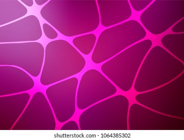Light Purple vector natural abstract pattern. Creative illustration in blurred style with doodles and Zen tangles. A completely new template for your business design.