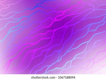 Light Purple vector natural abstract texture. Sketchy hand drawn doodles on blurred background. Brand-new design for your business.