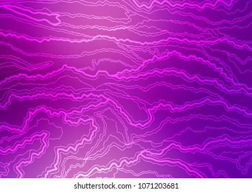 Light Purple vector natural abstract background. Creative illustration in blurred style with doodles and Zen tangles. The best blurred design for your business.