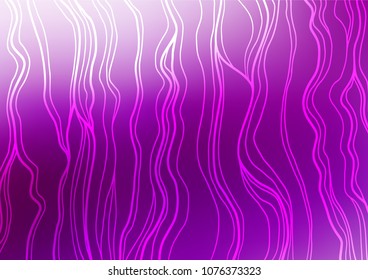 Light Purple vector natural abstract template. A completely new color illustration in doodle style. Hand painted design for web, wrapping, wallpaper.