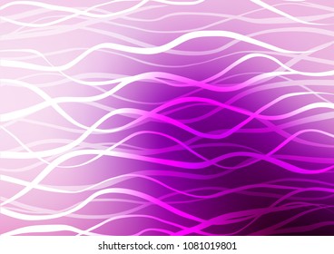 Light Purple vector natural abstract texture. Brand-new colored illustration in blurry style with doodles. A completely new design for your business.