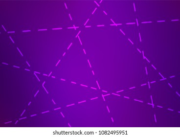 Light Purple vector natural abstract background. Glitter abstract illustration with doodles and Zen tangles. A new texture for your design.
