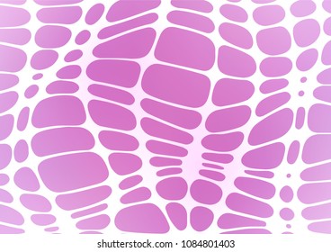 Light Purple vector natural abstract background. Geometric doodle illustration in Origami style with gradient. The pattern can be used for coloring books and pages for kids.