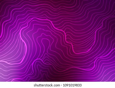 Light Purple vector natural abstract background. Glitter abstract illustration with doodles and Zen tangles. The template can be used as a background for cell phones.