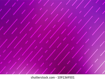 Light Purple vector natural abstract background. Colorful abstract illustration with lines in Asian style. The doodle design can be used for your web site.