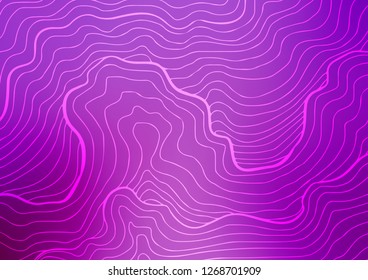 Light Purple vector natural abstract background. An elegant bright illustration with lines in Natural style. The pattern can be used for wallpapers and coloring books.