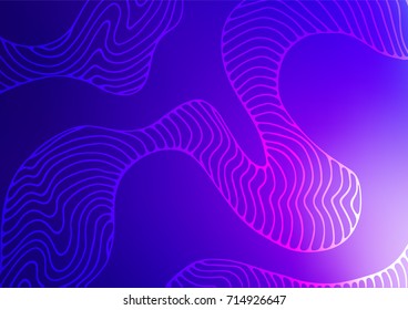 Light Purple vector natural abstract texture. Geometric doodle illustration in Origami style with gradient. Hand painted design for web, leaflet, textile.