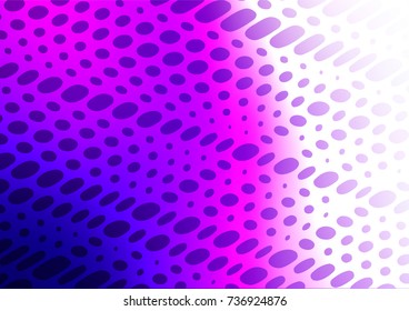 Light Purple vector natural abstract pattern. Doodles on blurred abstract background with gradient. Hand painted design for web, wrapping, wallpaper.