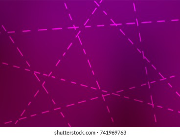 Light Purple vector natural abstract pattern. Sketchy hand drawn doodles on blurred background. Hand painted design for web, leaflet, textile.