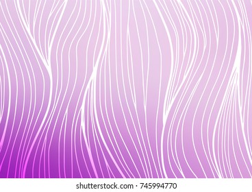 Light Purple vector natural abstract pattern. Modern geometrical abstract illustration with doodles. Hand painted design for web, wrapping, wallpaper.