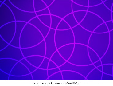Light Purple vector natural abstract background. Blurred decorative design in Indian style with Zen tangles. The pattern can be used for heads of websites and designs.