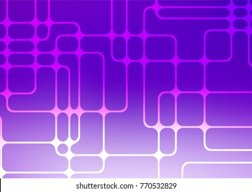 Light Purple vector natural abstract background. Creative illustration in blurred style with doodles and Zen tangles. Brand-new design for your business.
