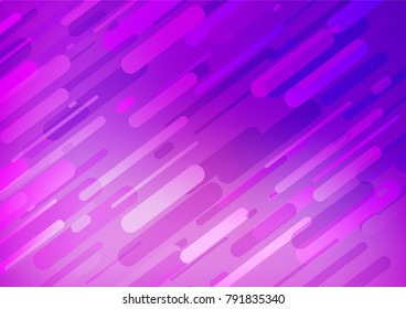 Light Purple vector natural abstract template. Brand-new colored illustration in blurry style with doodles. The elegant pattern can be used as a part of a brand book.