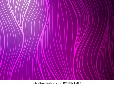 Light Purple vector natural elegant texture. Decorative shining illustration with doodles on abstract template. A completely new template for your business design.