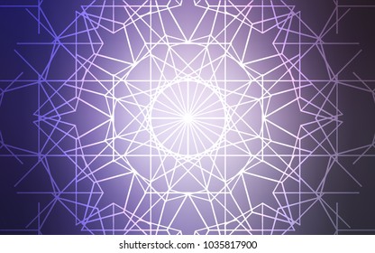 Light Purple vector natural elegant background. An elegant bright illustration with lines drawn by child in Natural style. The pattern can be used for wallpapers and coloring books.