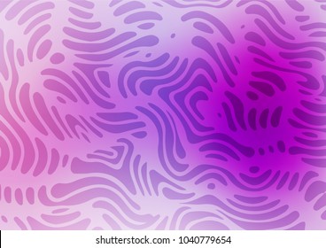 Light Purple vector natural elegant pattern. Geometric doodle illustration in Origami style with gradient. Hand painted design for web, wrapping, wallpaper.