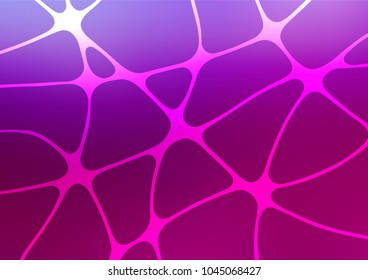 Light Purple vector natural elegant pattern. Modern geometrical abstract illustration with doodles. The template can be used as a background for cell phones.