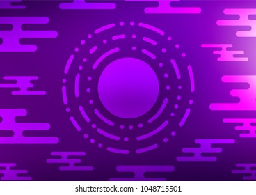 Light Purple vector natural elegant background. Brand-new colored illustration in blurry style with doodles. A new texture for your design.