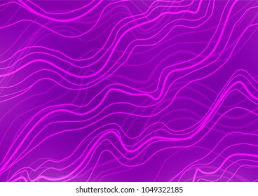 Light Purple vector natural elegant template. Ethnic elegant natural pattern with gradient. The textured pattern can be used for website.