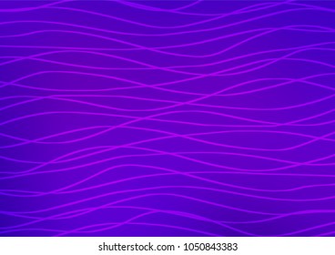 Light Purple vector natural elegant background. Glitter abstract illustration with doodles and Zen tangles. The elegant pattern can be used as a part of a brand book.