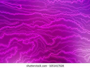 Light Purple vector natural elegant background. Ethnic elegant natural pattern with gradient. The elegant pattern can be used as a part of a brand book.