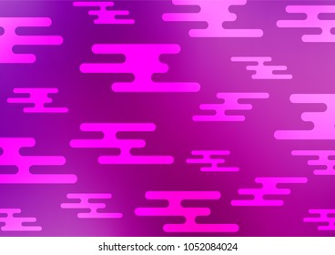 Light Purple vector natural elegant template. Creative illustration in blurred style with doodles and Zen tangles. The pattern can be used for heads of websites and designs.