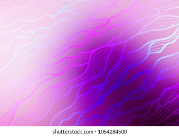 Light Purple vector natural elegant template. A completely new color illustration in doodle style. The textured pattern can be used for website.