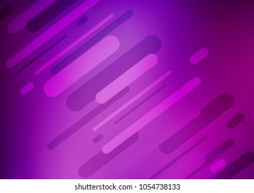 Light Purple vector natural elegant pattern. Colorful illustration in abstract style with doodles and Zen tangles. The elegant pattern can be used as a part of a brand book.