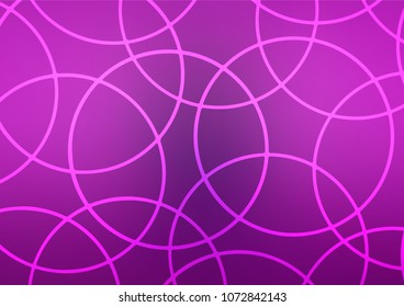Light Purple vector natural elegant template. Glitter abstract illustration with doodles and Zen tangles. The completely new template can be used for your brand book.