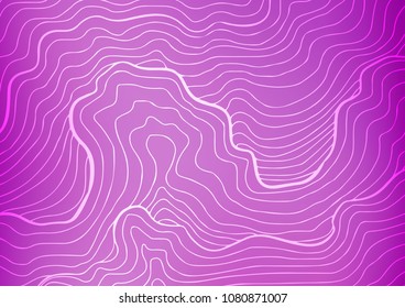 Light Purple vector natural elegant background. A vague abstract illustration with doodles in Indian style. A completely new design for your business.