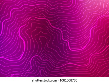 Light Purple vector natural elegant template. Doodles on blurred abstract background with gradient. Hand painted design for web, wrapping, wallpaper.