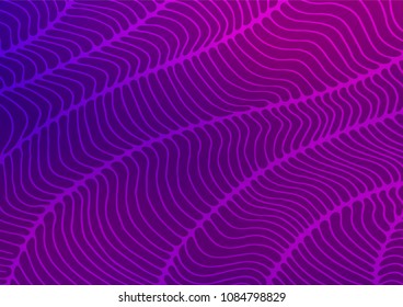 Light Purple vector natural elegant template. Geometric doodle illustration in Origami style with gradient. Brand-new style for your business design.