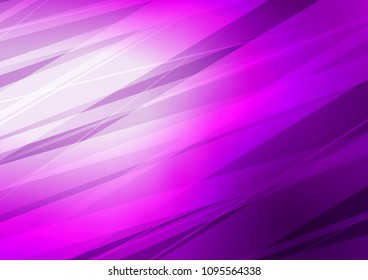 Light Purple vector natural elegant pattern. Colorful abstract illustration with lines in Asian style. A completely new design for your business.
