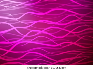 Light Purple vector natural elegant template. Doodles on blurred abstract background with gradient. The elegant pattern can be used as a part of a brand book.