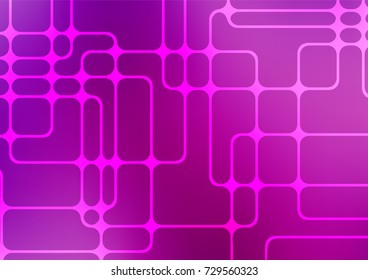 Light Purple vector natural elegant texture. Blurred decorative design in Indian style with Zen tangles. The completely new template can be used for your brand book.