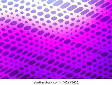 Light Purple vector natural elegant template. Modern geometrical abstract illustration with doodles. The textured pattern can be used for website.