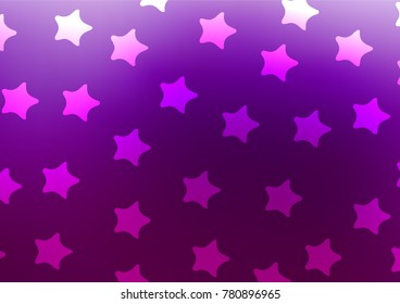 Light Purple vector natural elegant pattern. A completely new color illustration in doodle style. Brand-new design for your business.