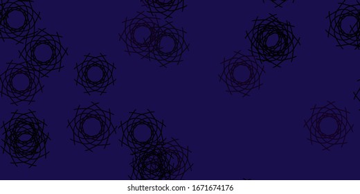 Light Purple vector pattern with abstract shapes. Illustration with colorful shapes in abstract style. Background for cell phones.