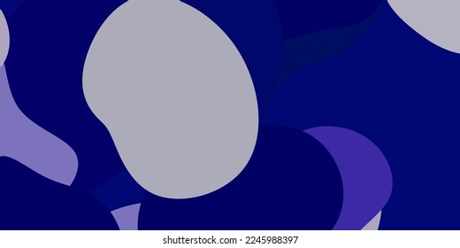 Light purple vector pattern with abstract shapes. Colorful abstract forms with gradient in simple style. Smart design for your business.