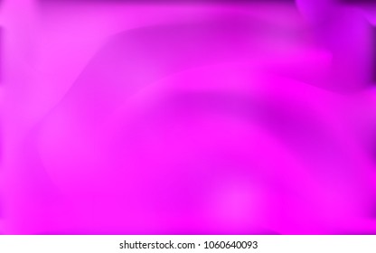 Light Purple vector pattern with bent ribbons. Modern gradient abstract illustration with bandy lines. The template for cell phone backgrounds.