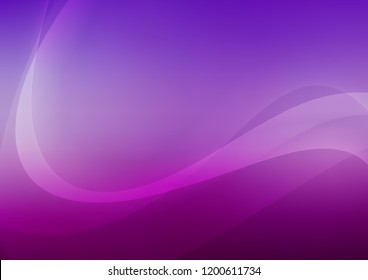 Light Purple vector pattern with bent ribbons. Creative geometric illustration in marble style with gradient. The elegant pattern for brand book.