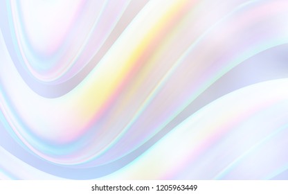 Light Purple vector pattern with bent lines. Creative illustration in halftone marble style with gradient. A new texture for your  ad, booklets, leaflets.