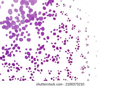 Light Purple vector pattern with bent ribbons. An elegant bright illustration with gradient. Brand new design for your ads, poster, banner.