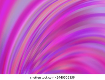 Light Purple vector pattern with bent ribbons. Shining crooked illustration in marble style. Marble design for your web site.