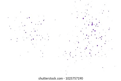 Light Purple vector pattern. Brand-new rectangular template. Shining geometric sample. Repeating theme with rectangular shapes. Texture for your design.