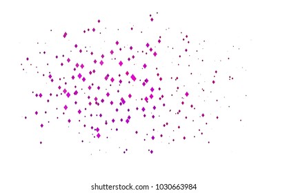 Light Purple vector pattern. Brand-new rectangular template. Shining geometric sample. Repeating theme with rectangular shapes. Texture for your design.