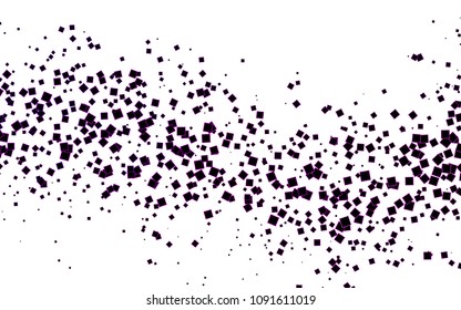 Light Purple vector pattern. Brand-new rectangular template. Shining geometric sample. Repeating theme with rectangular shapes. Texture for your design.