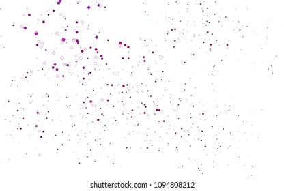 Light Purple vector pattern. Brand-new rectangular template. Shining geometric sample. Repeating theme with rectangular shapes. Texture for your design.